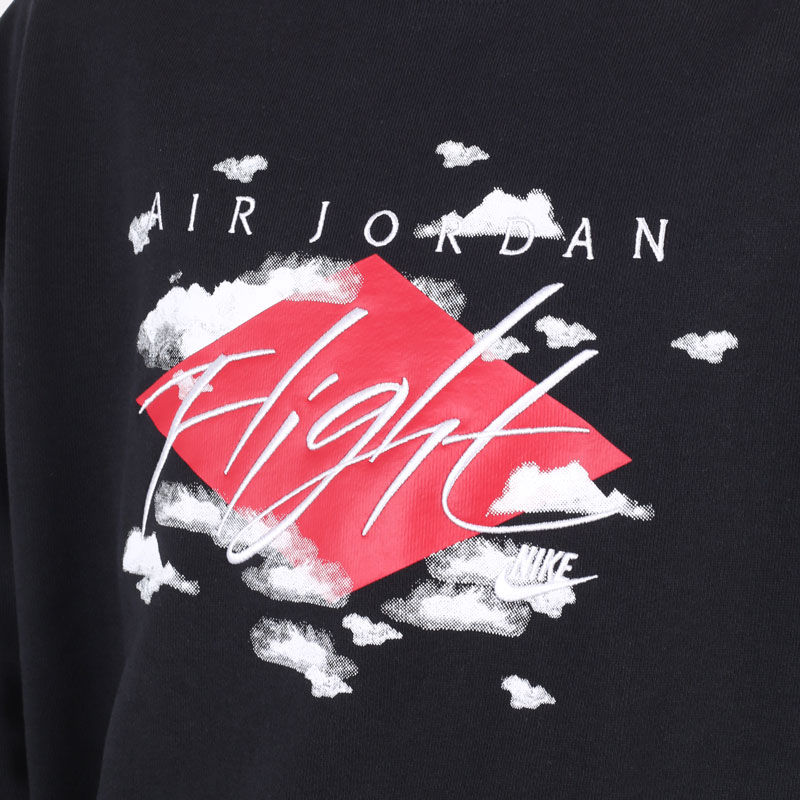 Мужская толстовка Jordan Statement Essentials Fleece Crew (DH9035-010)  - цена, описание, фото 2